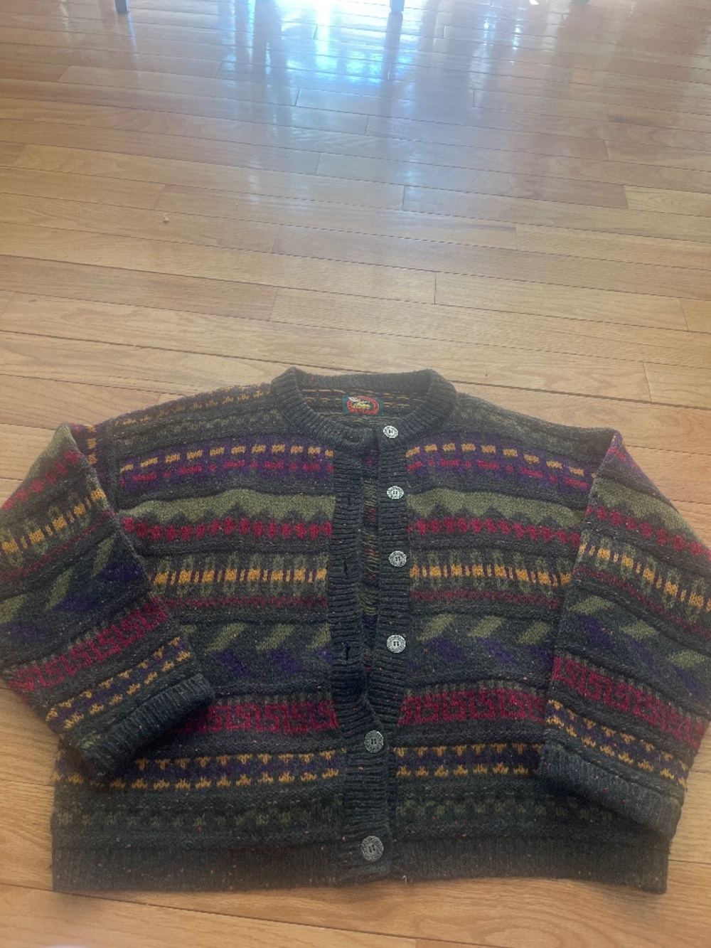 Vintage alps cardigan sweater